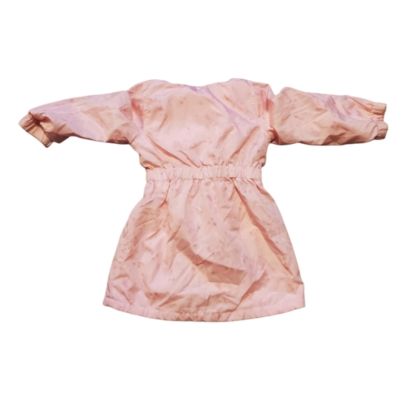 Disney Jr Pink Mini Mouse 3T Raincoat/Lined Zip up Jacket with Mouse ear hood - Picture 2 of 10